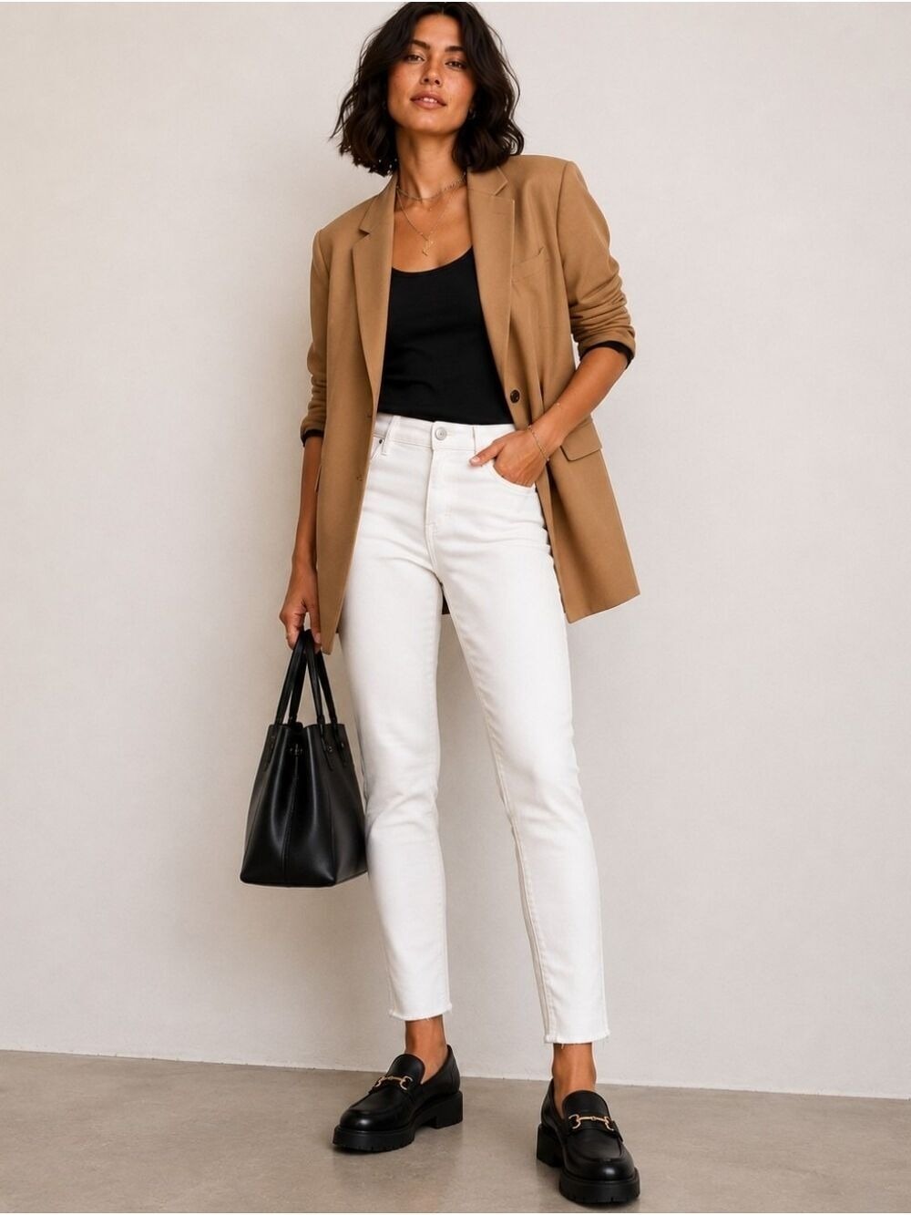 LIVERPOOL GIA GLIDER ANKLE SKINNY WHITE JEANS HIGH RISE SIZE 10/30